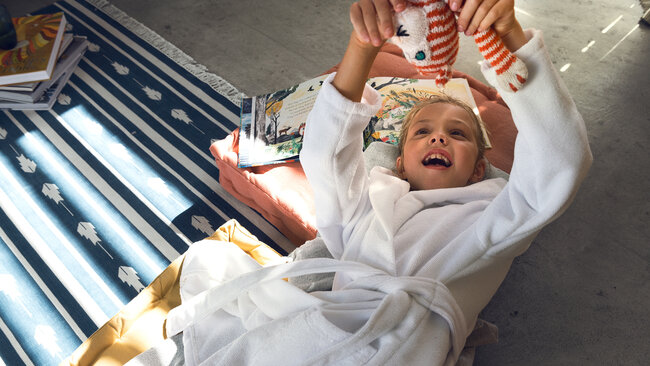 Mit Kindern in die Sauna